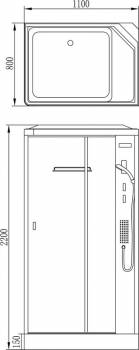 Душевая кабина ORANS EW-115. Фото