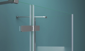 Душевой угол BELBAGNO KRAFT-AH-12-120/100-C-Cr-R. Фото