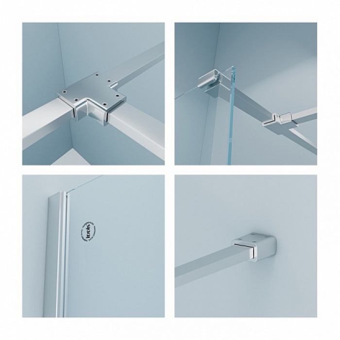 Душевая перегородка IDDIS Walk In Slide 120х195 SLI8CS2i23