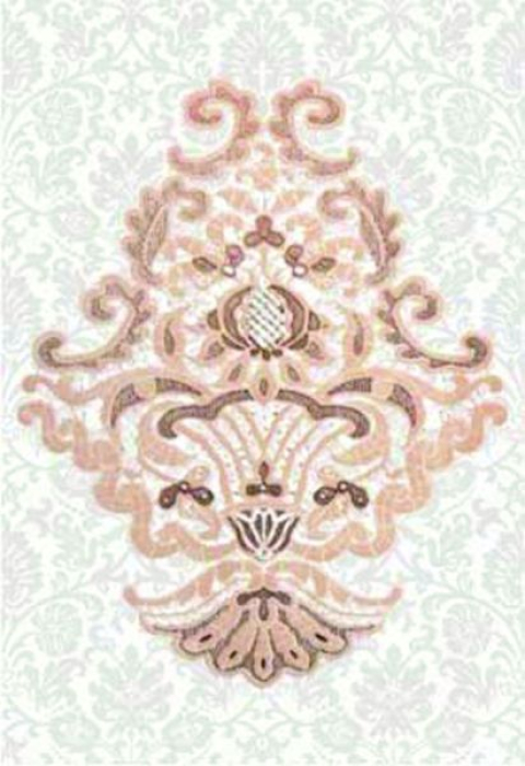 Керамин Вставка Органза 4 275х400 бежевый