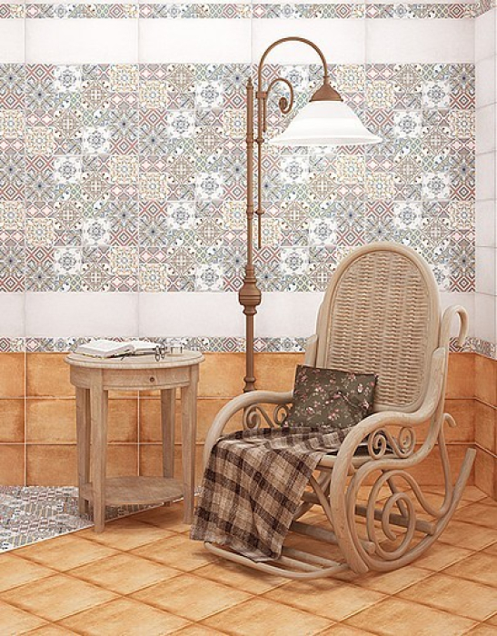 Azori 505631101 Плитка облицовочная Eclipse 201х505 ochra. Фото