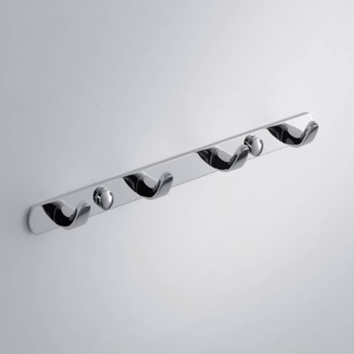 Крючок четверной IDDIS Mirro MIRMB40I41 для ванной комнаты. Фото