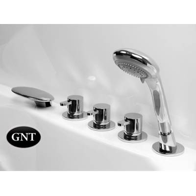 Врезной смеситель для ванны GNT Athabasca-76. Фото