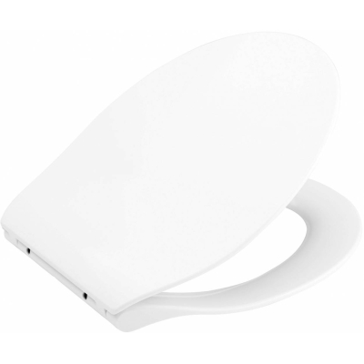 Сиденье дюропластовое с быстросъёмными петлями и механизмом Soft Close BELBAGNO Acqua BB2020-1SC. Фото