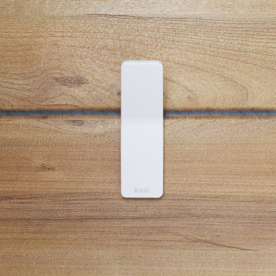 Крючок одинарный сплав металлов Slide белый матовый IDDIS SLIWT10i41 для ванной комнаты. Фото