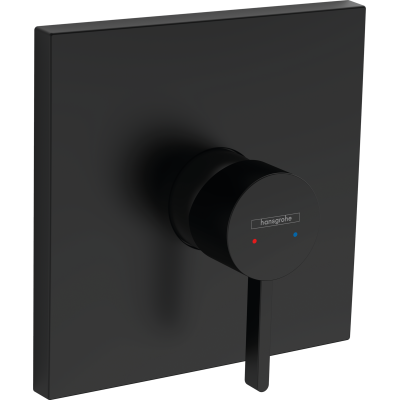 Finoris Смеситель для душа, однорычажный, скрытого монтажа 76615670, матовый черный. Фото