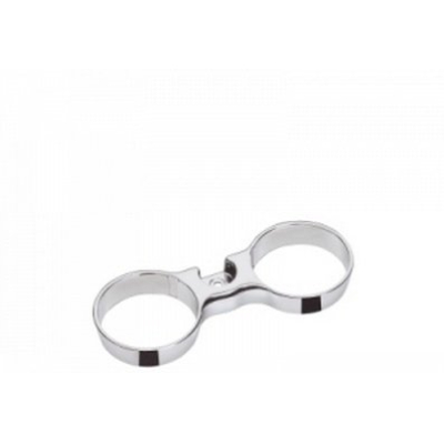 Держатель для стакана двойной матовый Hansgrohe 27821880 для ванной комнаты. Фото