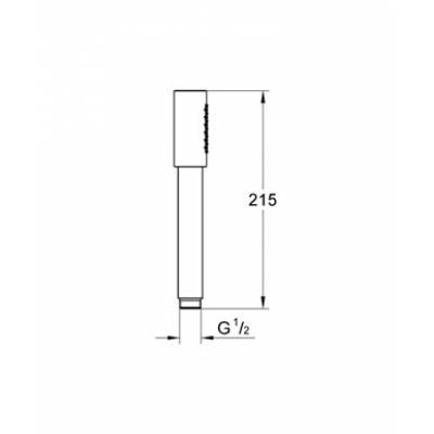 Ручной душ GROHE Sena 28034000. Фото
