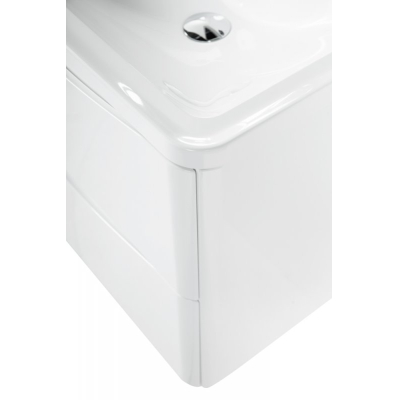 Тумба под раковину подвесная BELBAGNO ACQUA-700-2C-SO-BL Bianco Lucido. Фото