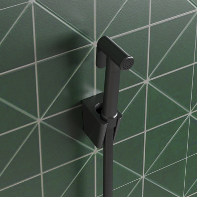 Гигиеническая лейка графитовая латунь IDDIS 020GB0Gi20. Фото