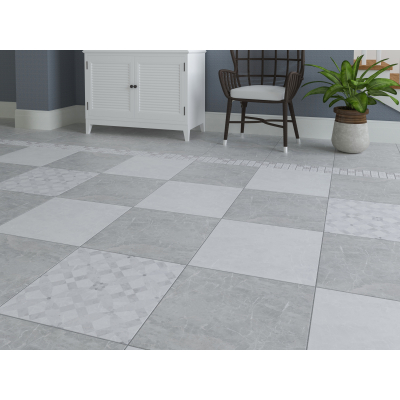 Керамин Керамический гранит Рива 2 500х500 серый. Фото