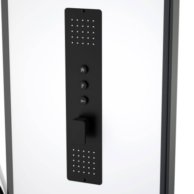 Душевая кабина 115х90 BLACK&WHITE G8028. Фото