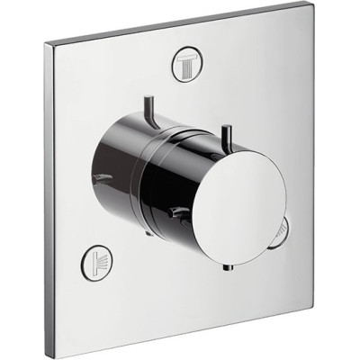 Скрытая часть запорно-переключющего вентиля Hansgrohe Trio Stop 15981180. Фото