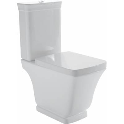 Унитаз напольный MULTI CERAMICA GLOBO SPA Relais Vasi e Bidet 63.36 RE003.BI. Фото