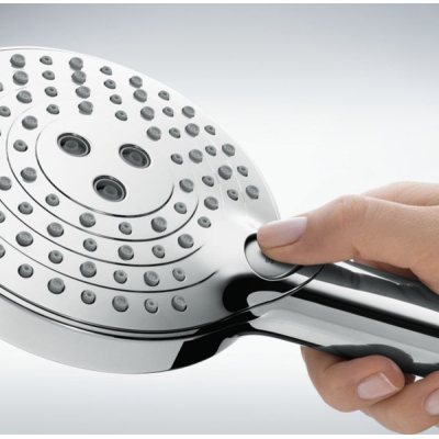 Душевой набор Hansgrohe Raindance Select S 120 3jet PowderRain 27668000. Фото