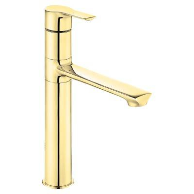 Смеситель для раковины ECA LUNA высокий (золото) 102808949EX. Фото