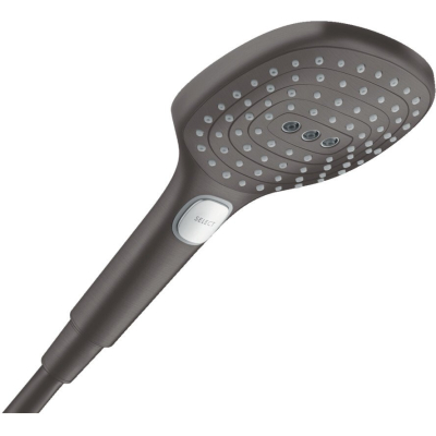 Лейка для душа Hansgrohe Raindance Select E120 3jet 26520340 черный хром. Фото
