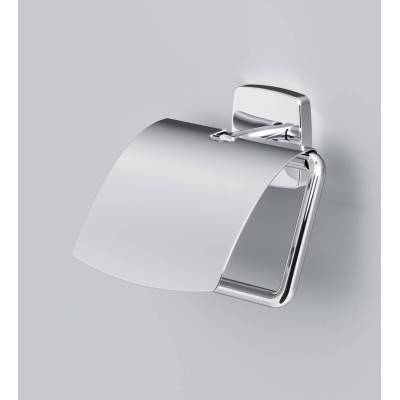 Держатель для туалетной бумаги с крышкой AM.PM Gem A90341400 для ванной комнаты. Фото