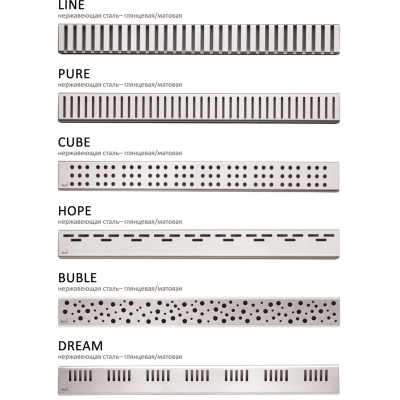 Перфорированная решетка ALCAPLAST PURE-1150L. Фото