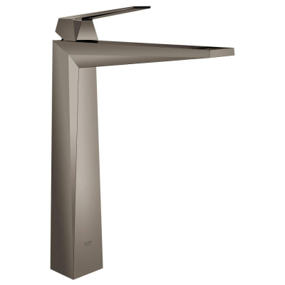 GROHE 23114A00 Allure Brilliant Смеситель для раковины, свободностоящий, гладкий корпус, цвет: темный гарфит, глянец. Фото