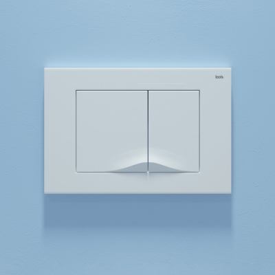 Клавиша смыва универсальная белая Unifix 005 IDDIS UNI05MWi77. Фото