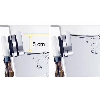 Слив-перелив VIEGA Multiplex Visign M9 724566. Фото