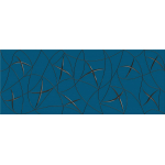 Azori 587082002 Декор Vela 201х505 indigo stella Azori 587082002 Декор Vela 201х505 indigo stella