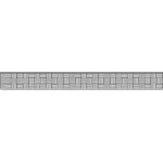 CERSANIT GL7H371 Спецэлемент стеклянный Glass 40х350 серебристый CERSANIT GL7H371 Спецэлемент стеклянный Glass 40х350 серебристый