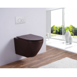 Унитаз подвесной ESBANO AZALEA (Matt Coffee). Фото