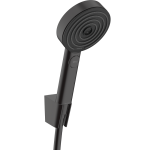 Pulsify Select Душевой набор с держателем 105 3jet Relaxation, шланг 160 см. 24303670, матовый черный Pulsify Select Душевой набор с держателем 105 3jet Relaxation, шланг 160 см. 24303670, матовый черный. Фото