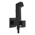 Гигиенический душ Hansgrohe E 1 jet EcoSmart+ со смесителем, черный матовый 29233670 Гигиенический душ Hansgrohe E 1 jet EcoSmart+ со смесителем, черный матовый 29233670. Фото