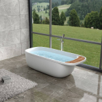 Ванна из литьевого мрамора NS BATH NSB-18580 Ванна из литьевого мрамора NS BATH NSB-18580. Фото