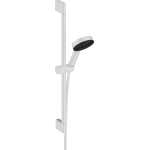 Pulsify Select Душевой набор 105 3jet Relaxation cо штангой 65 см 24160700, матовый белый Pulsify Select Душевой набор 105 3jet Relaxation cо штангой 65 см 24160700, матовый белый. Фото