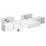 Термостатический смеситель для ванны GROHE Grohtherm Cube 34497000 Термостатический смеситель для ванны GROHE Grohtherm Cube 34497000. Фото