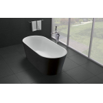 Ванна акриловая отдельностоящая BELBAGNO BB71-1800-NERO. Фото