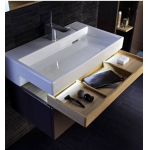 Раковина с подсветкой JACOB DELAFON Terrace 80х49 EXD9112-00. Фото