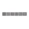 Azori 585581001 Бордюр Grazia 62х405 grey nefertiti