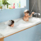 Душевая стойка Hansgrohe Showerpipe 280 1jet с термотатом для ванны 27687000. Фото