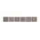 Azori 585591001 Бордюр Grazia 62х405 mocca nefertiti