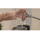 Кухонный смеситель однорычажный, 220, с вытяжным изливом, 1jet Hansgrohe 72822000, хром. Фото