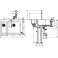 Кухонная мойка с встроенным смесителем Hansgrohe C51-F635-09 77x51 43220000. Фото