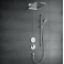 Запорный вентиль Hansgrohe ShowerSelect S для 3 потребителей 15745000 (внешняя часть). Фото